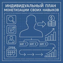 Получаем индивидуальный план монетизации своих навыков image preview