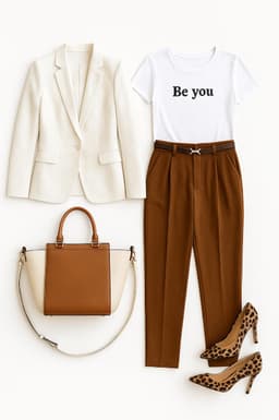 Flat lay для магазинов и лукбуков. Готовый промпт под ваши вещи image preview