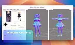 Hyper 3D → Rodin «сборка по деталям». image preview
