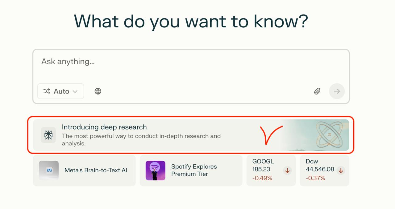 Perplexity Deep Research – бесплатный AI‑поиск image preview