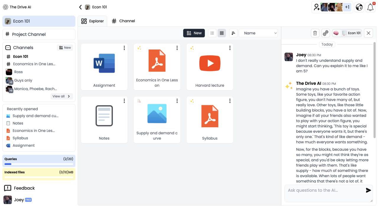 Облачное хранилище с искусственным интеллектом image preview