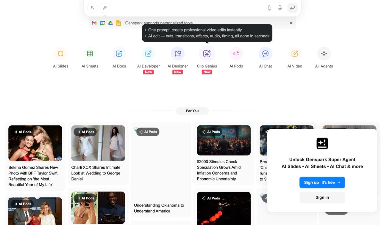 Clip Genius: нарезка встреч в Генспарке image preview