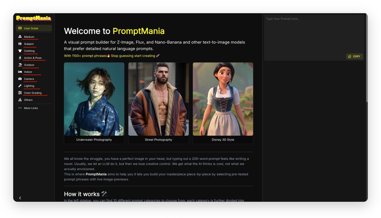 Новые ИИ-сервисы: Wikipedia, PromptMania, PromptsToCheck image preview